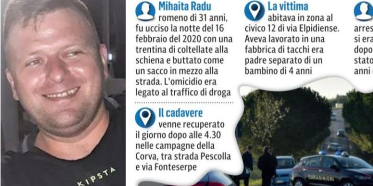 Vrau rumunin për pazaret e drogës, zbardhet emri i shqiptarit të arrestuar në Itali! E goditi 30 herë me thikë pas shpine