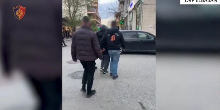 Në kërkim për trafik droge dhe moskallëzim të krimit, 3 të arrestuar në Elbasan