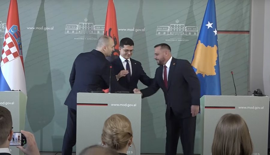 Shqipëria, Kroacia dhe Kosova nënshkruajnë Deklaratën e Përbashkët të Bashkëpunimit në fushën e Mbrojtjes