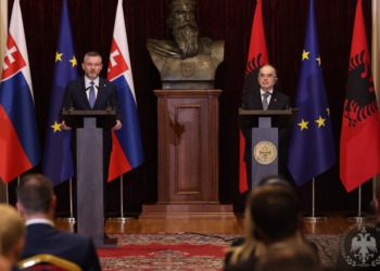 Mosnjohja e Kosovës, Presidenti sllovak nga Tirana: Ju kemi miq, por vendimi është…