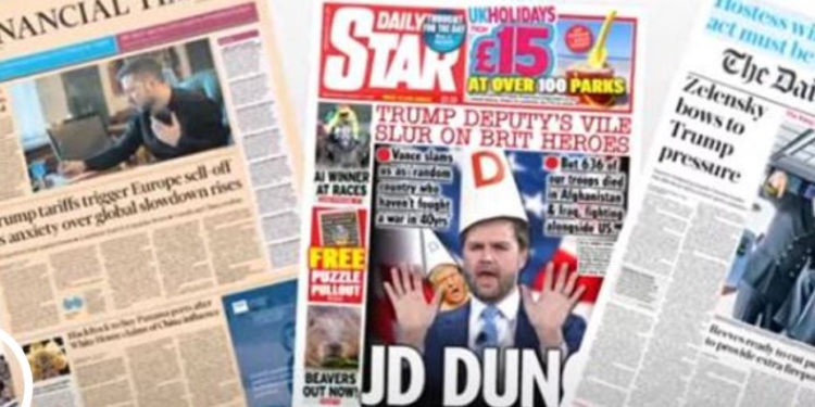 Shtypi britanik ‘shigjeton’ J.D Vance: Fjalët e tij, fyese dhe të turpshme…