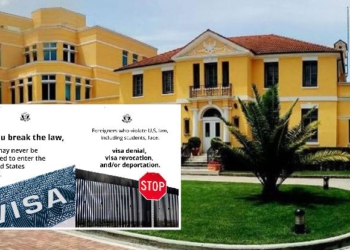 SHBA “bindon” kufijtë/ Ambasada amerikane publikon njoftimin e rëndësishëm për vizat: Nuk do të lejohen të hyjnë ata që…