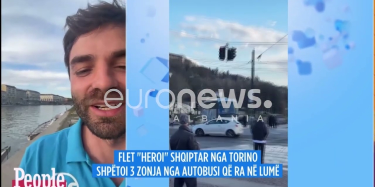 “Hyra në autobusin e zhytur në lumë dhe nxora shoferin”, flet shqiptari në Torino