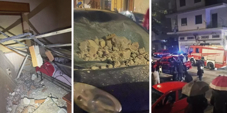 Video/ “Ishte e tmerrshme, objektet binin, fëmijët qanin”/ Tërmeti shkund Napolin, banorët e kalojnë natën jashtë mes panikut
