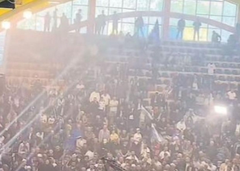 Berisha nuk mbush sallën në Dibër as me militantët që mori me vete nga Tirana