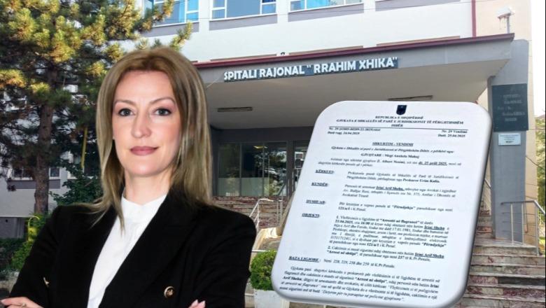 Përndoqi kreun e spitalit, Gjykata e Dibrës lë në arrest shtëpie ish-drejtoreshën Irini Shehu