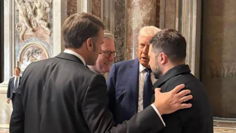 Lufta drejt fundit? Macron reagon pas takimit Trump-Zelensky në Vatikan: Ukraina është gati për armëpushim pa kushte  
