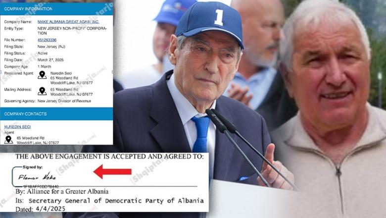 Lobimi 6 mln dollarë në SHBA / PD e krijoi fondacionin MAGA 1 javë para firmosjes së kontratës! Adresa? Një vilë luksoze