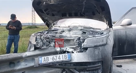 Dy aksidente në Lushnje–Fier, Range Roveri merr flakë, 6 të plagosur