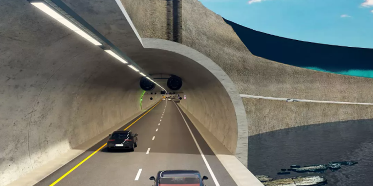Tuneli futuristik i Norvegjisë, më i thelli në botë, 26.7 km autostradë 390 metra nën det