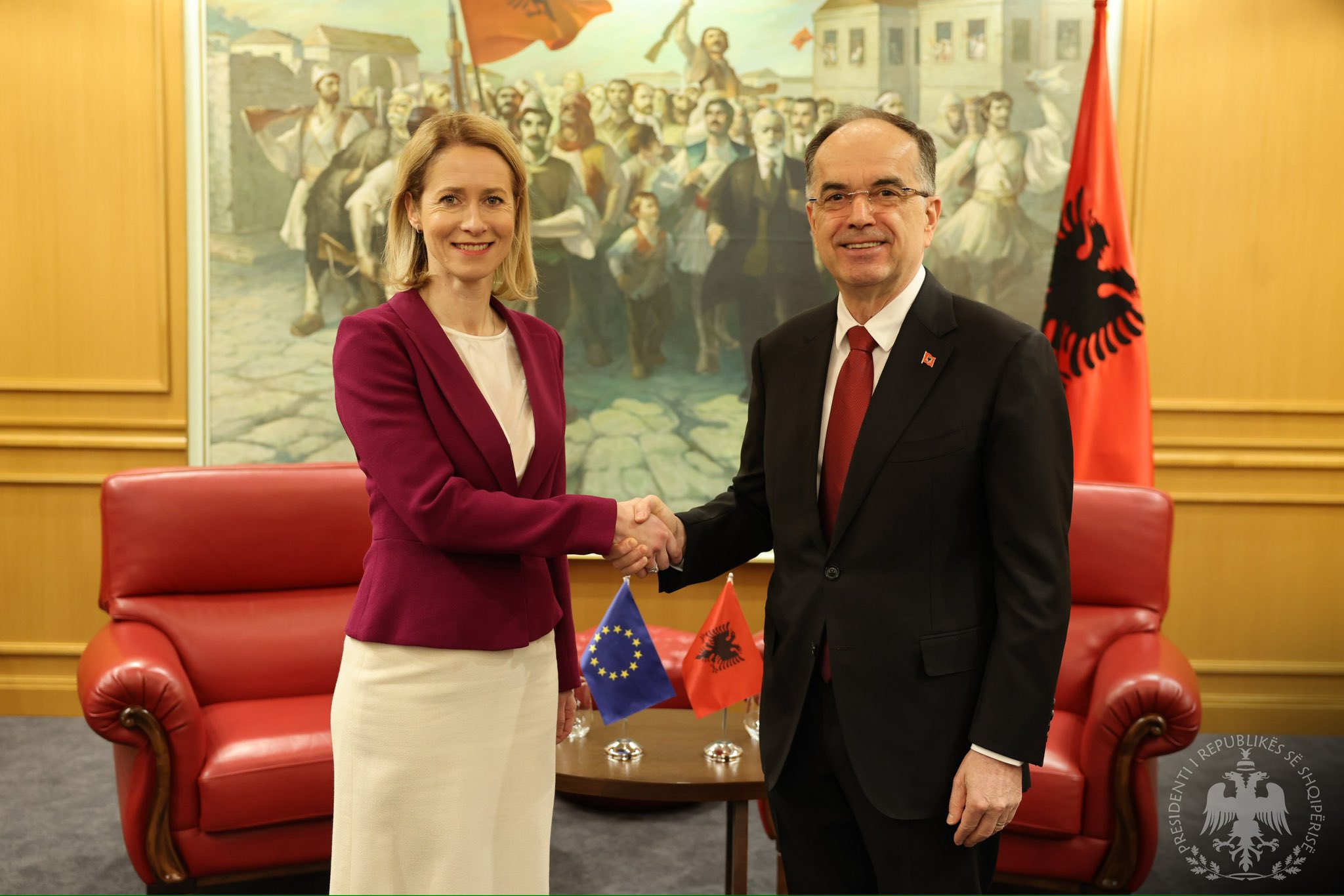 Takimi me Kaja Kallas, Begaj: Angazhimi për integrimin në BE, prioritet kyç