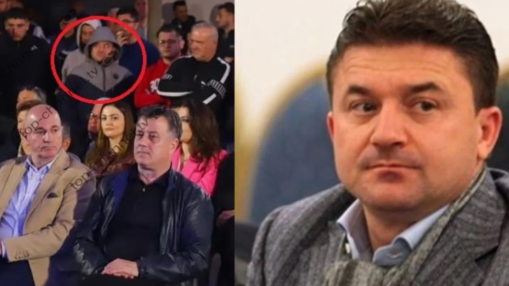 I veshur sport dhe me kapuç në kokë, ish-kryebashkiaku i PS Elvis Roshi merr pjesë në takimin e Berishës në Kavajë