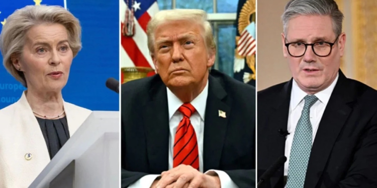 Pas tarifave nga SHBA, BE drejt tryezës së negociatave/ Von der Leyen: Do negociojmë me Trump