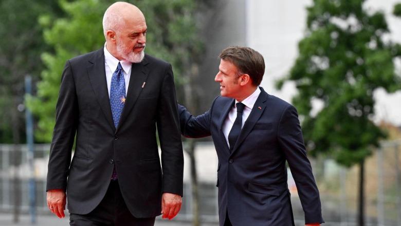 VIDEO / Rama pret Macron në Kryeministri, pritet të firmosen disa marrëveshje, merr pjesë edhe në Forumin Ekonomik