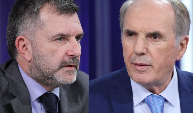 “Ke qenë në shtrat me bandat ti? Turp të kesh!”/ Plas sherri mes Bushatit dhe Zogajt për zgjedhjet