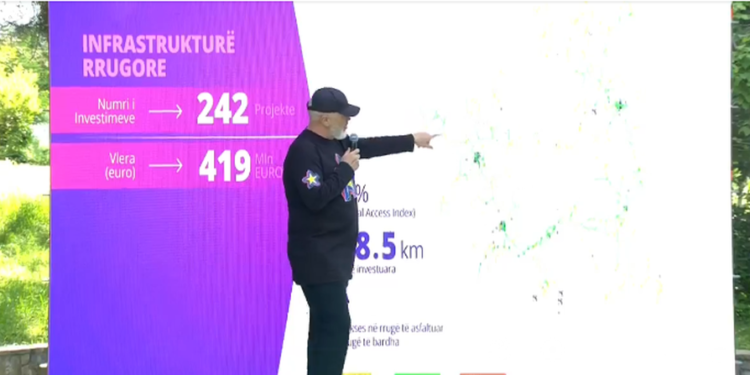 “Dibra më e lakmuara në turizëm”, Rama nga Burreli: Do të bëjmë rrugën e Lurës dhe Ulëzës