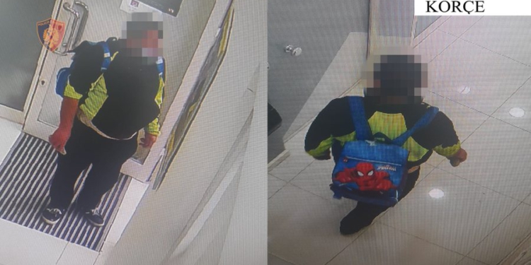 PAMJET / Goditi me gur xhamin e një bankomati në Korçë, arrestohet 50-vjeçari nga Puka