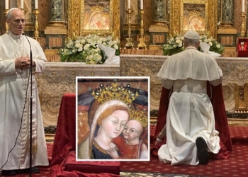 Papa Leoni XIV viziton “Zojën e Shkodrës”, kisha ku ruhet ikona që iku në Mesjetë