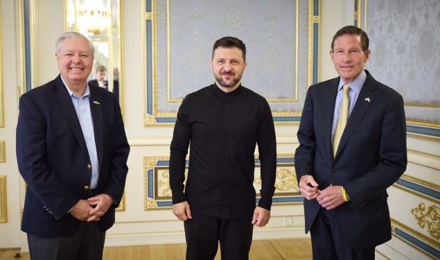 Zelensky takon senatorët amerikanë, thirrje për të rritur presionin ndaj Moskës