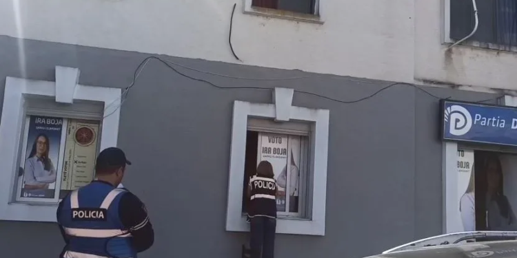 PD denoncoi se i kanë vjedhur zyrën, Policia: S’ka thyerje apo dëmtime të objektit!