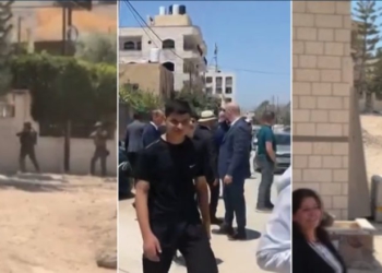VIDEO/ Ushtria izraelite qëllon diplomatët e huaj! Momenti kur ambasadorët largohen me vrap