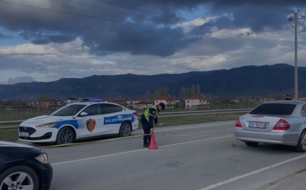 Aksident tragjik në aksin Pogradec-Korçë, humb jetën një këmbësore