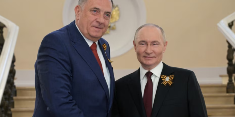 Takimet ‘kokë më kokë’ me Putinin, Dodik: Do kërkoj nga Rusia mbështetje për sigurinë