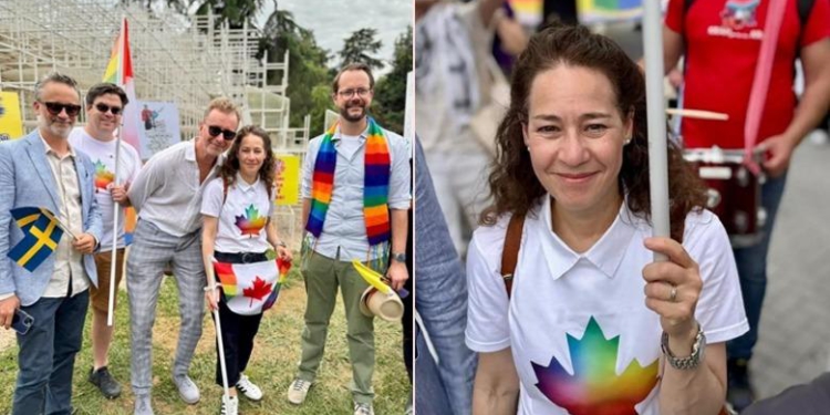 Ambasadorja e Kanadasë pjesë e festimeve të ‘Tirana Pride 2025’: Ndërtojmë një të ardhme më të mirë