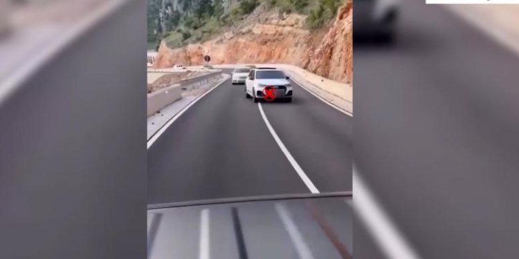 Kundravajtje në aksin Shëngjin-Velipojë, gjobitet drejtuesi i Audi-t! I zbriten edhe 10 pikë nga patenta