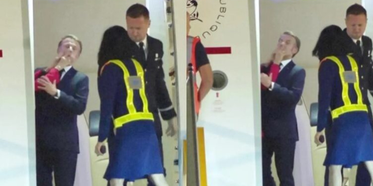 Ekspertët zbulojnë se çfarë i tha bashkëshortja Macron pas shuplakës