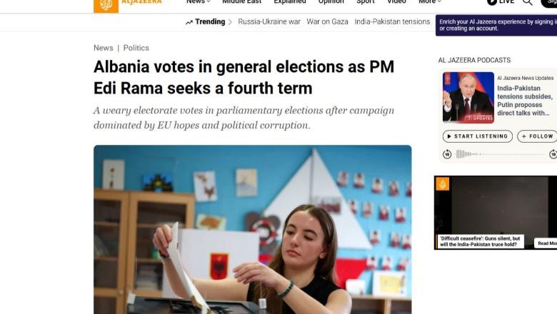 Nga beteja e Ramës për mandatin e 4-t te non grata e Berishës, mediat e huaja shkruajnë për zgjedhjet në Shqipëri