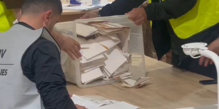 PS me avantazh bindës pas numërimit të 6 kutive në Qarkun e Korçës