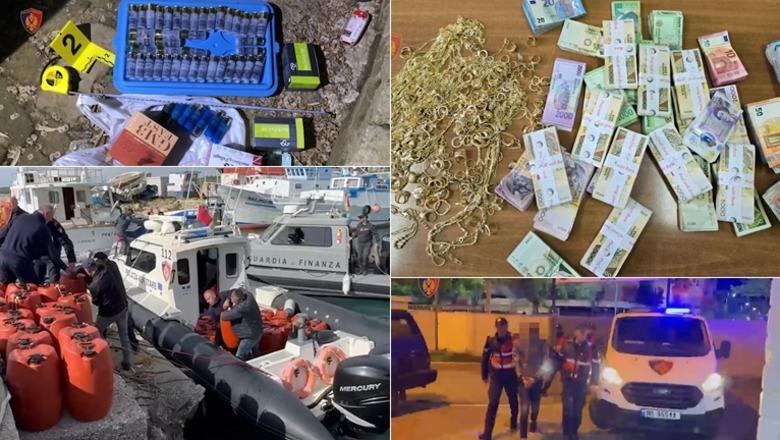 Policia bën bilancin për prillin: 65 operacione policore, 617 të arrestuar dhe 3 grupe kriminale të goditura