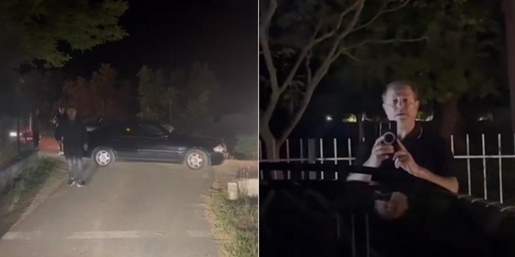 Tensionet e fushatës në Lezhë/ Nënkryetari i Bashkisë publikon videon kur Gjin Gjoni i bllokon rrugën