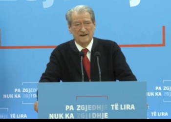 Nxiu Shqipërinë, Berisha: Në Bruksel demaskova farsën elektorale dhe narkoregjimin e lidhur me bandat