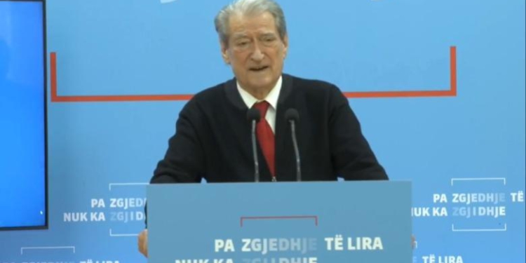 Nxiu Shqipërinë, Berisha: Në Bruksel demaskova farsën elektorale dhe narkoregjimin e lidhur me bandat