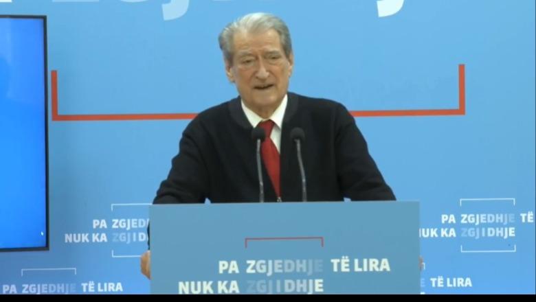 Nxiu Shqipërinë, Berisha: Në Bruksel demaskova farsën elektorale dhe narkoregjimin e lidhur me bandat