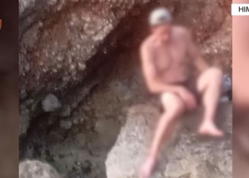 VIDEO / U bllokua tek “Akuariumi” në Dhërmi pas dëmtimit në këmbë, shpëtohet turisti amerikan