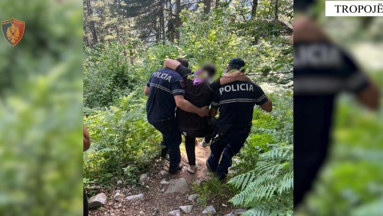 Turisti nga Kosova rrëzohet në Valbonë dhe lëndohet në këmbë, shpëtohet nga policia pas dy orësh kërkime