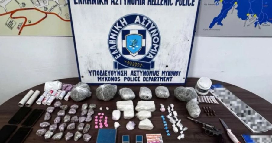 Shpërndanin drogë në Mikonos, kapen tre shqiptarë, njëri i kërkuar nga SPAK