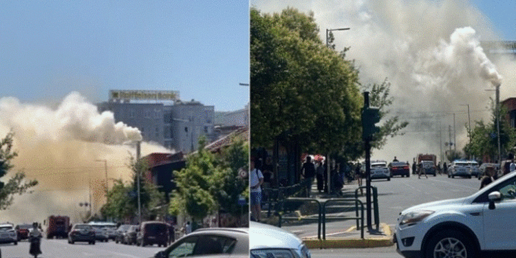 Zjarr te rrethi i Komunës së Parisit, tymi ‘pushton’ zonën
