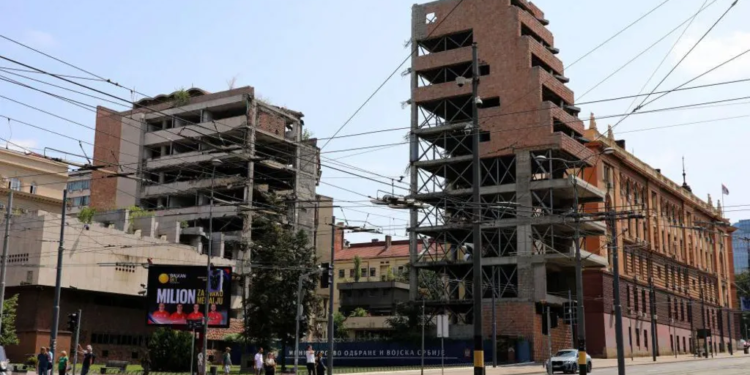 Serbia planifikon projektin “Trump Tower” në vendin simbolik të bombardimeve të NATO-s në Beograd