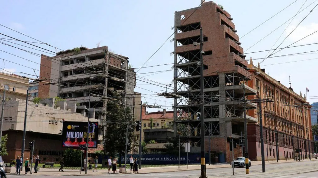 Serbia planifikon projektin “Trump Tower” në vendin simbolik të bombardimeve të NATO-s në Beograd