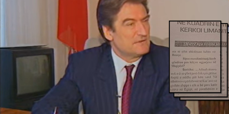 Kur Berisha jepte intervistë në TV-Iranian: SHBA është superfuqi kolonialiste!