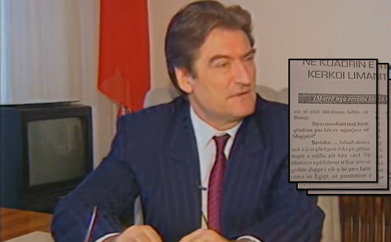 Kur Berisha jepte intervistë në TV-Iranian: SHBA është superfuqi kolonialiste!