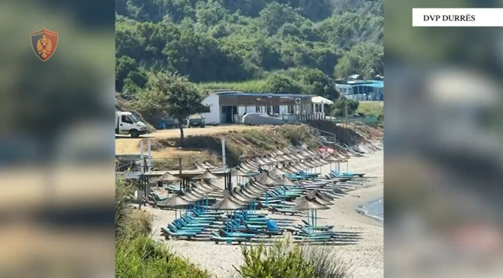 Lirimi i plazheve publike, sekuestrohen 170 çadra në Durrës, procedohen 6 persona