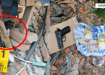 Gjendet e fshehur në mur pistoleta, u përdor gjatë konfliktit të sotëm në fshatin Gosë, arrestohet 56-vjeçari