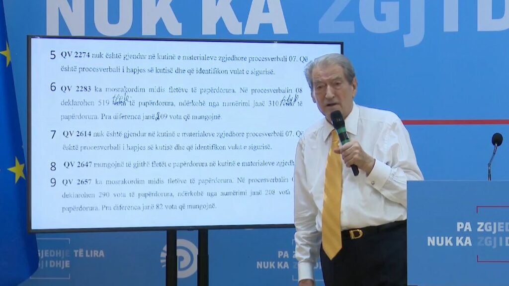 Rinumërimi e nxori blof, Berisha ndryshon akuzat: Përveç trenit bullgar, kanë ndërruar edhe kutitë
