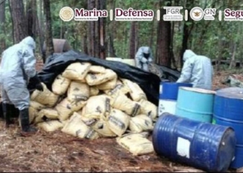 Marina meksikane sekuestron sasinë më të madhe të drogës në vend, kapen 42 ton metamfetaminë në disa laboratorë