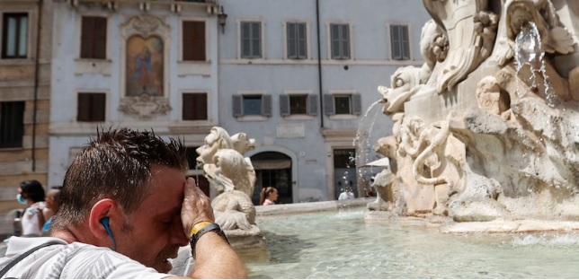 Temperaturat e larta, Italia dhe Greqia alarm të kuq për të nxehtin ekstrem